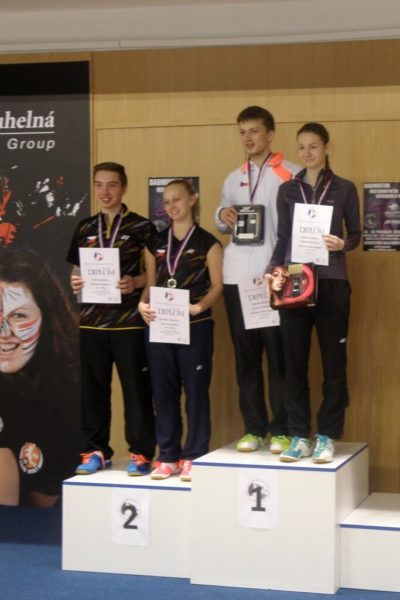 Honza Somerlík na mistrovství ČR v kategorii U19