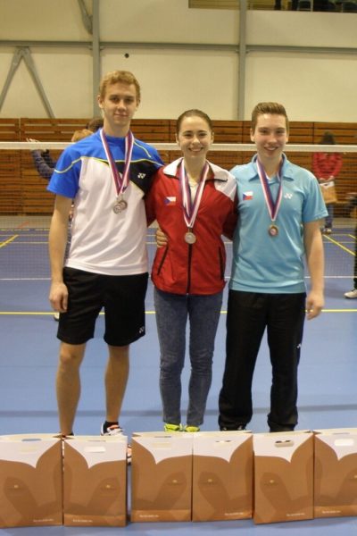Jan Somerlík – Mistr ČR U19 v badmintonovém deblu