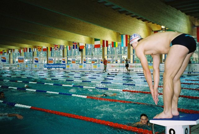 Úspěch plavce Martina Baďury na juniorské olympiádě
