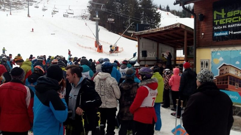 Naši žáci se zúčastnili slovenského Mistrovství středních škol v lyžování