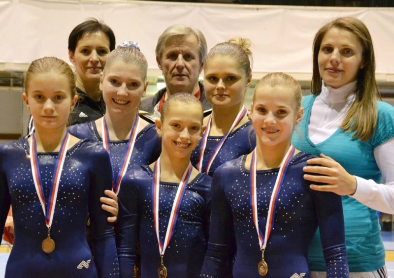 4 medaile sportovních gymnastek GK Vítkovice na M-ČR družstev