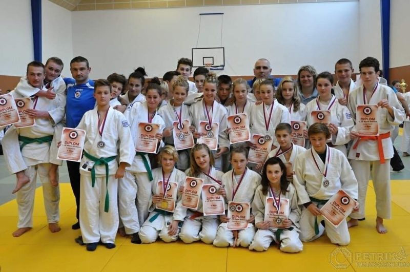 Žáci a žákyně 1. Judo Clubu Baník Ostrava druzí na Přeboru ČR