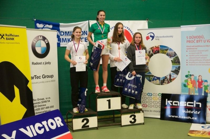 MČR U17 v badmintonu v Ostravě vládla Tereza Švábíková